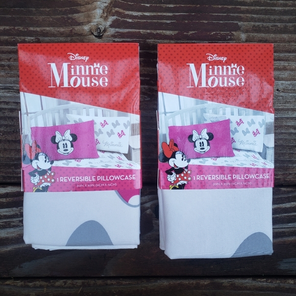 Disney Other - Jay Franco Disney Minnie Mouse Double-Sided/Reversible Pillowcase [2]